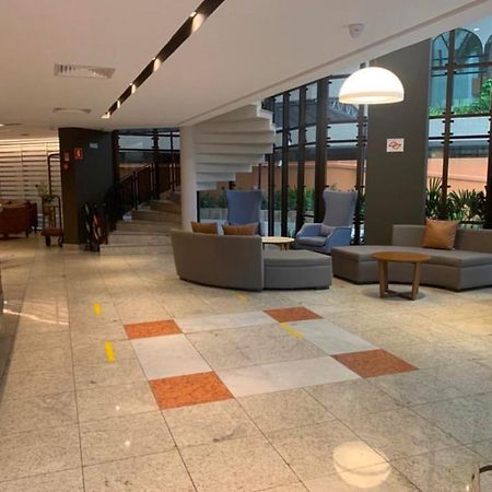 Flat No Hotel Cosmopolitan Com Estacionamento Gratis E Piscina Santos  Zewnętrze zdjęcie