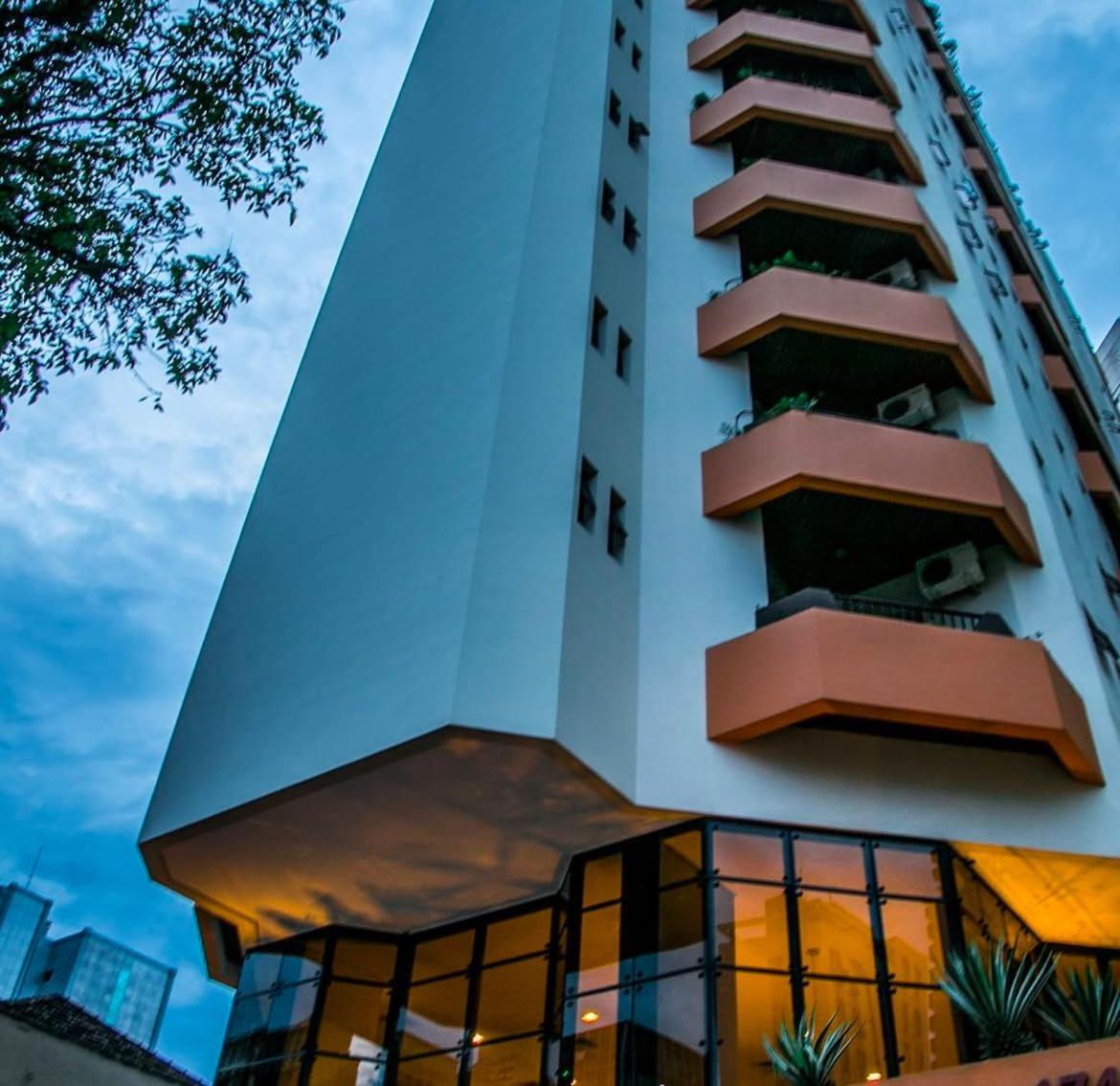 Flat No Hotel Cosmopolitan Com Estacionamento Gratis E Piscina Santos  Zewnętrze zdjęcie